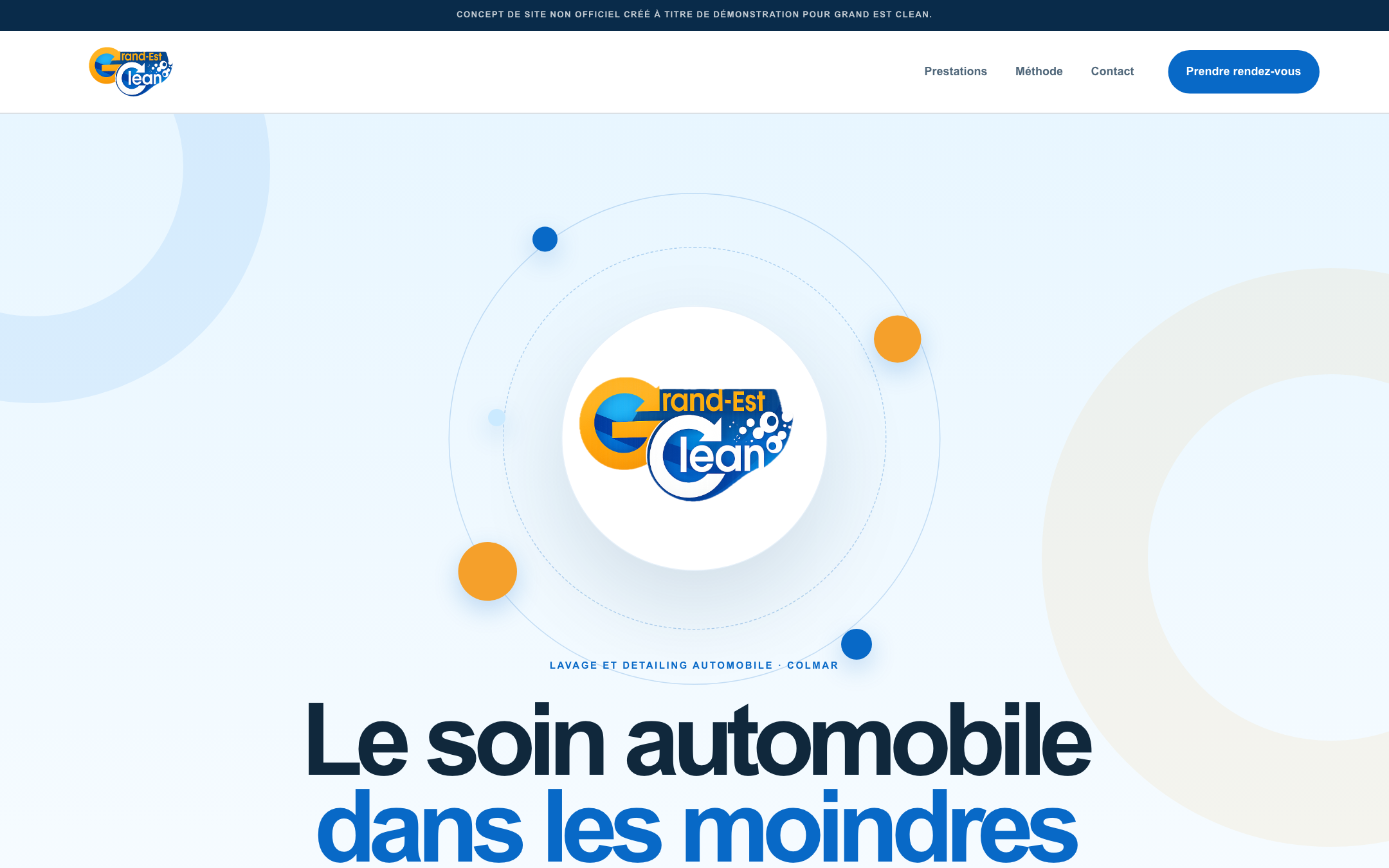 Aperçu d’un système de gestion des demandes clients Grand Est Clean